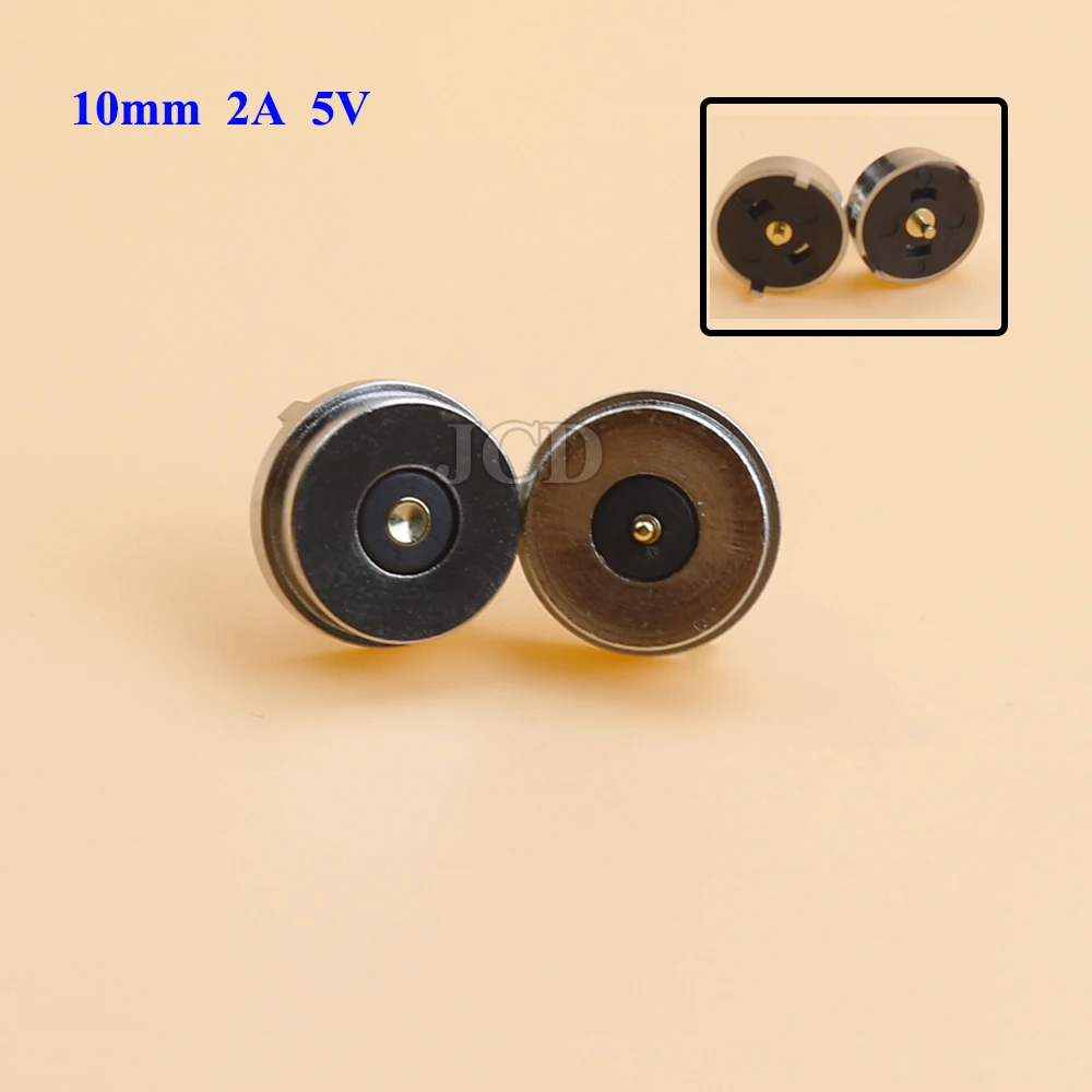 Conector Pin Pogo magnético con forma Circualr, 2, 3, 4, 5, 6 pines, sonda macho hembra, 5V, 12V, 2A, 10A, conectores de enchufe de carga de energía CC - imagen 4