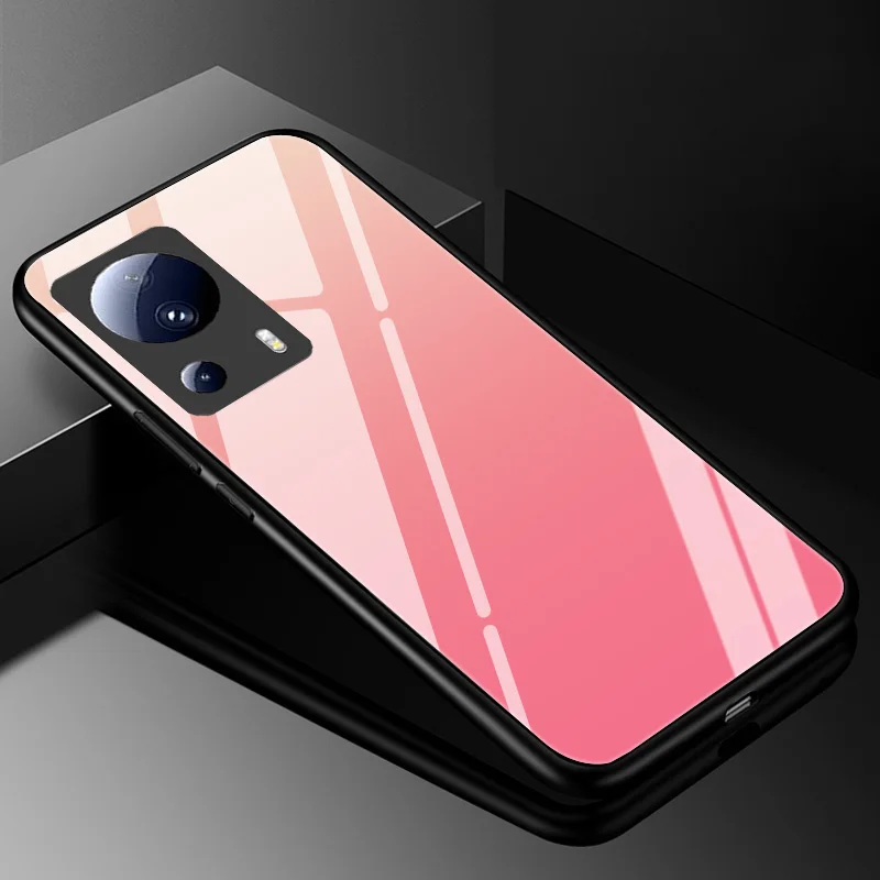 Funda de vidrio templado degradado para Xiaomi Poco X5 X3 X4 M4 M5 S X 3X5 Pro NFC X5Pro F3 F4 X4 GT C40 C50 - imagen 2