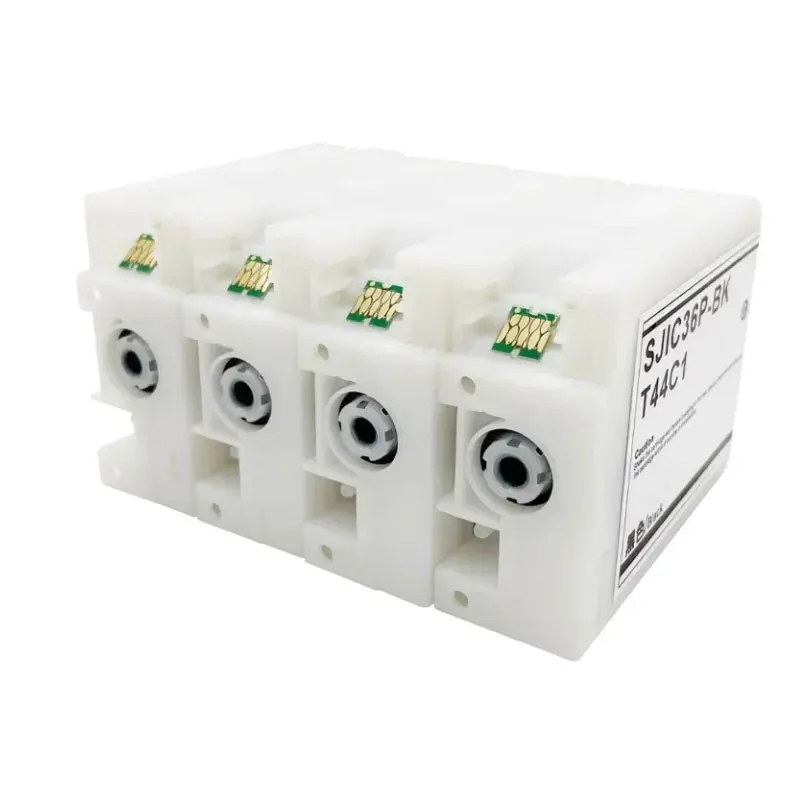 Adecuado para Epson Colorworks C4030 C4000 C4020 caja de tinta Color inyección de tinta brillante impresora de etiquetas cartucho de tinta SJIC42P - imagen 4
