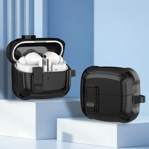 Funda a prueba de golpes para Samsung Galaxy Buds 3 / Buds 3 Pro, accesorios para auriculares, cubierta para llavero, funda para interruptor - imagen 3