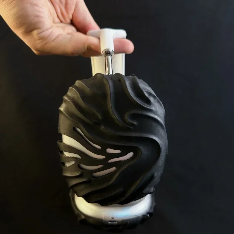 Funda AirPods Max, funda ondulada para auriculares, accesorios personalizados, réplica de accesorios Y2k, funda protectora para auriculares, regalo - imagen 4