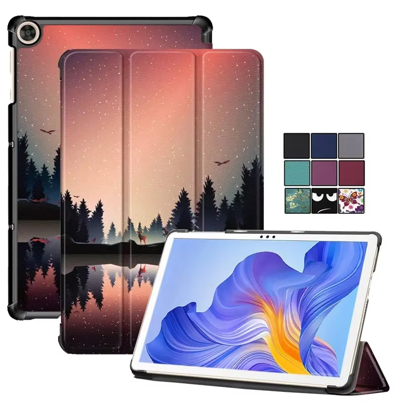 Para Funda Honor Pad X8 Lite 10 Funda de 1 pulgada con soporte abatible carcasa magnética para Honor Pad X8 Lite Funda para Hornor Pad X8 Tablet