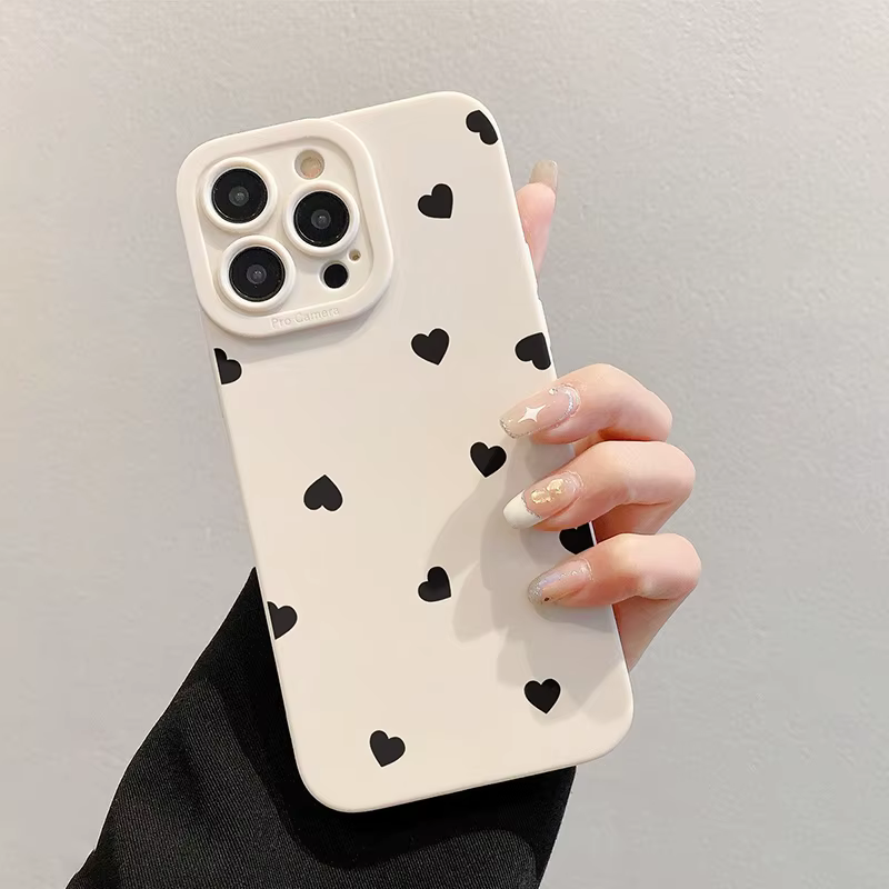 Funda iPhone X-16 Corazón Colorida Antigolpes - imagen 4