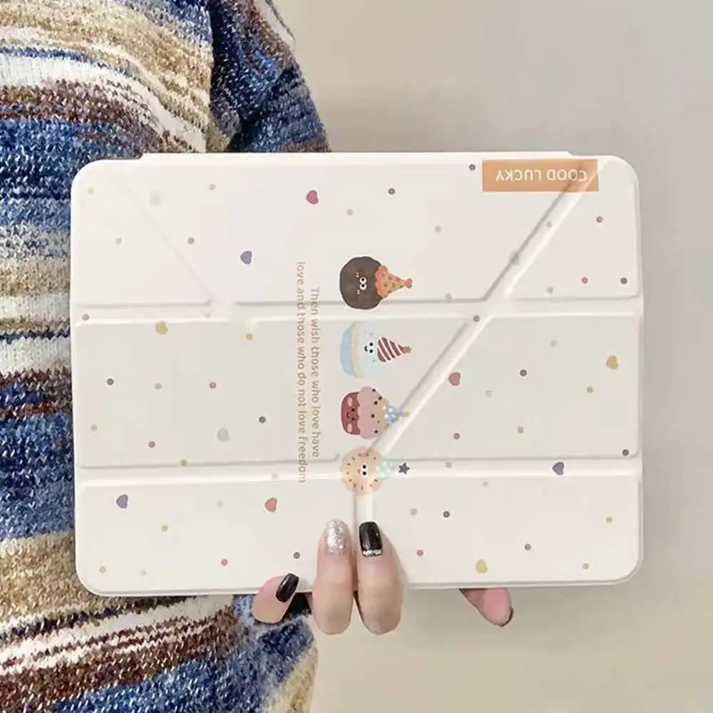 Funda tipo 3 + Y para iPad Air 11/13 M2 de 2025, funda para iPad de 10. a generación y 11 a A16, funda para iPad Pro11 13 Air4 5 Mini 6 7 con portalápices - imagen 3