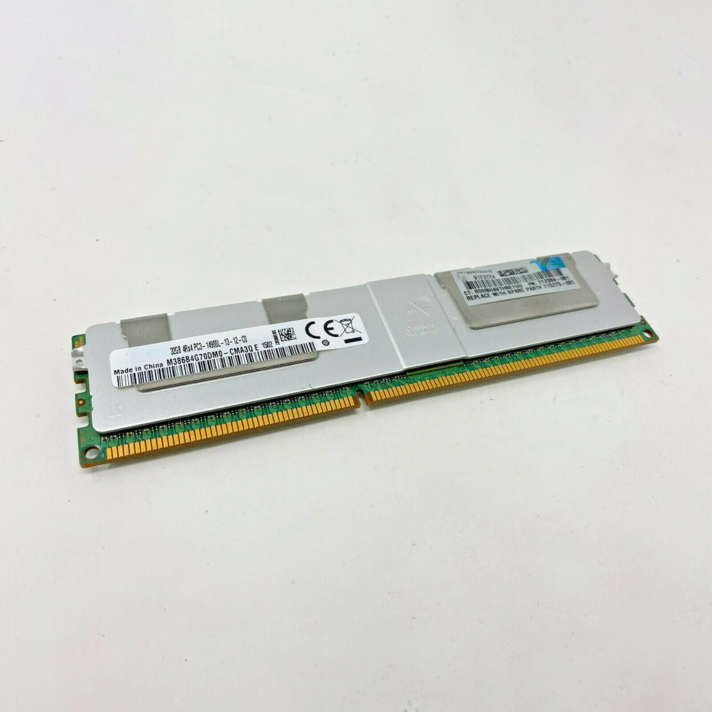 1 unidad de memoria de servidor 708643 -B21 712384 -081 715275 -001 32GB DDR3 1866MHz PC3-14900L ECC REG LRDIMM - imagen 4