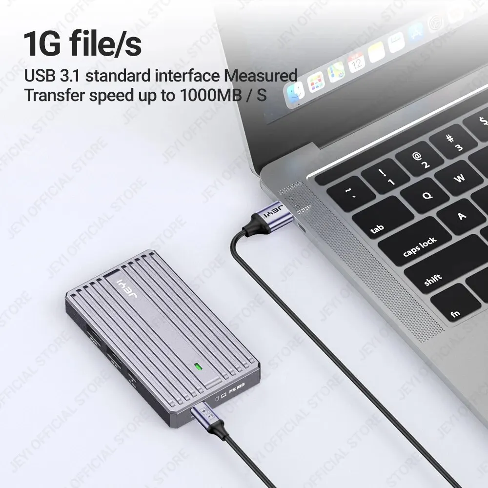 JEYI Cable USB-A a USB-C 60W Carga Rápida 10Gbps - imagen 5