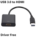 B USB 3.0 to HDMI
