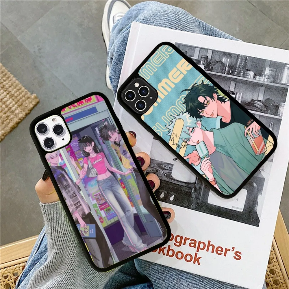 Enlace Haga clic en la funda del teléfono PC de silicona + TPU para IPhone 11 12 13 14 15 16 Plus Pro Max - imagen 4