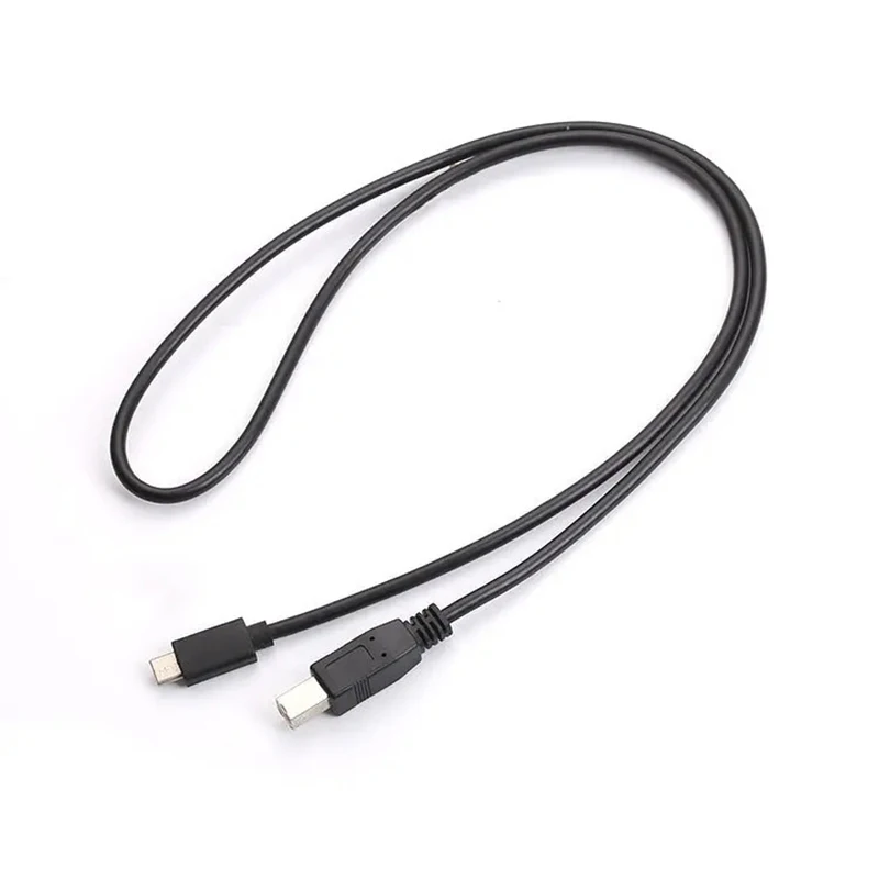 Cable USB tipo C A B para impresora, Cable negro de 0,5 metros, 1M, 1,5 M, 2M, 3M, 2,0, para teléfono móvil - imagen 4