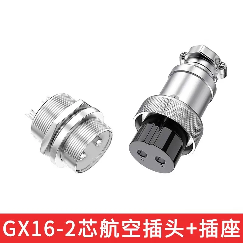 GX16 2 3 4 5 6 7 8 9 10 pines enchufe de aviación macho hembra acoplamiento aviador conector Circular accesorios de grado Industrial