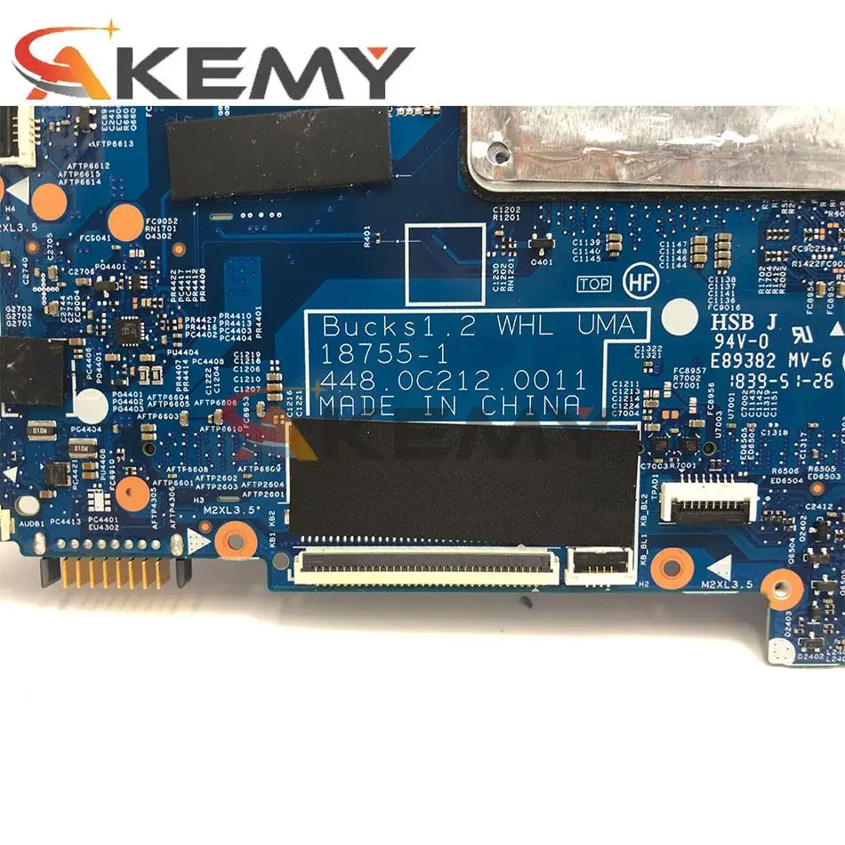 Para HP Pavilion X360 14M 14-BA placa base para ordenador portátil 18755-1 con i5-8265U CPU placa base para portátil 100% probado OK Pavillion - imagen 5