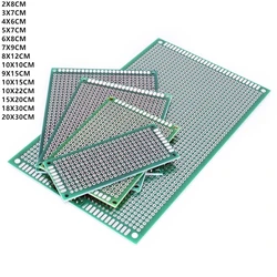 Placa PCB Doble Cara Universal para Prototipos de Circuito Impreso