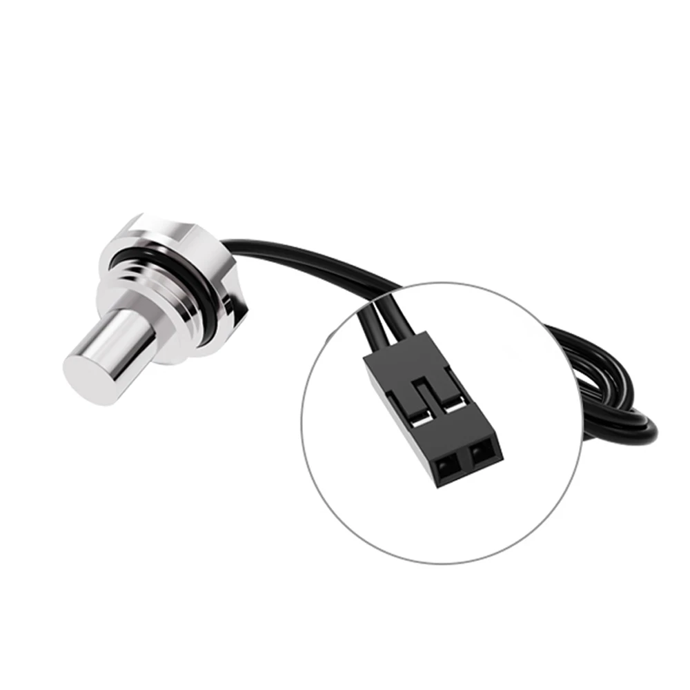FREEZEMOD-enchufe para termómetro, Sensor de temperatura, parada de agua, enchufes impermeables, interfaz de Terminal DuPont, accesorio para enfriador de agua, DT-CWD - imagen 2