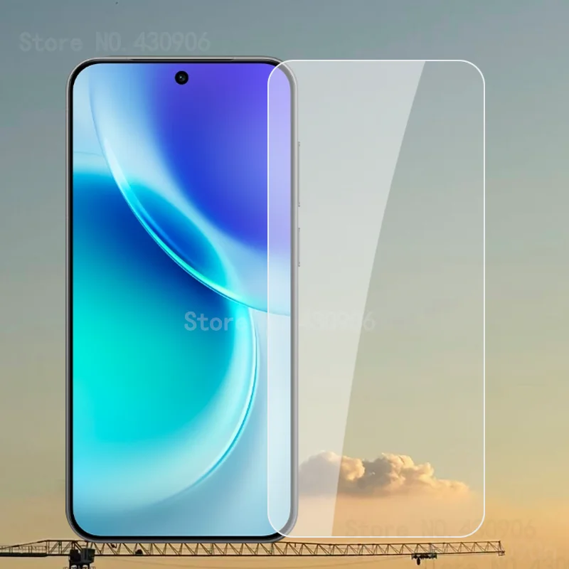 Para Vivo X300 Protector de pantalla cobertura de pantalla película de vidrio templado transparente de alta calidad 2.5D 9H para Vivo X300 - imagen 5