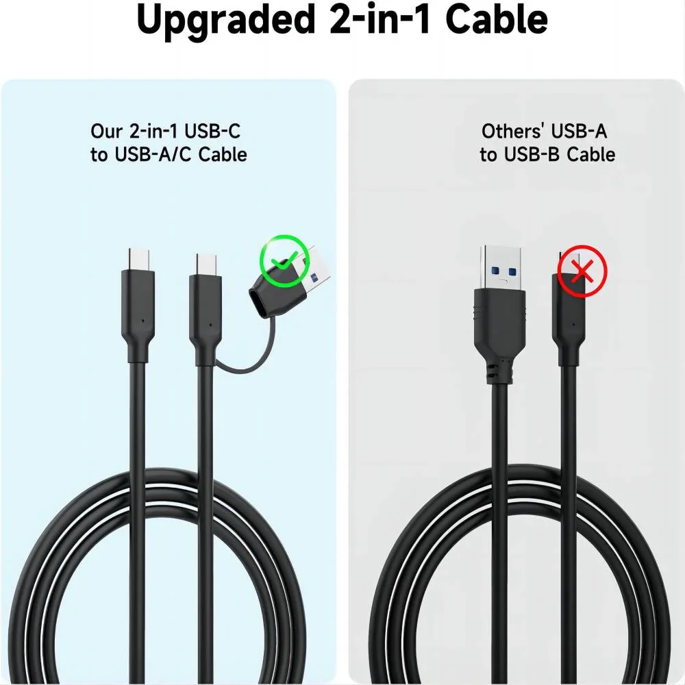 Acasis-estación de acoplamiento para disco duro SATA/SAS a USB 3,0 - imagen 3