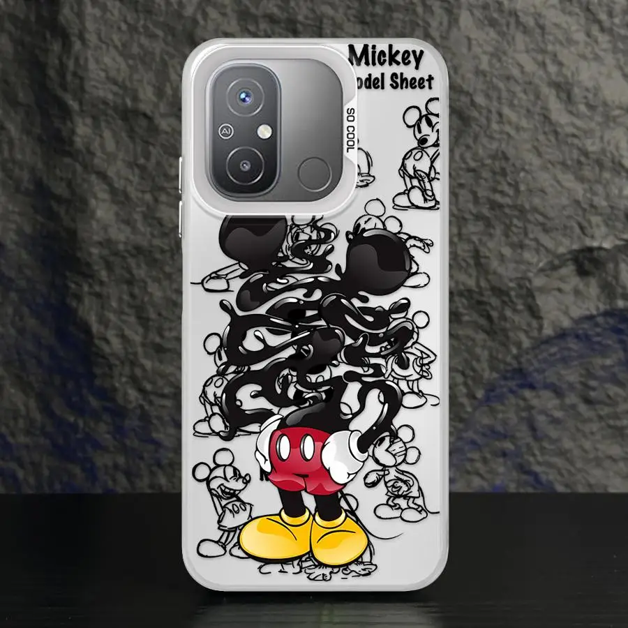Funda blanda para Xiaomi Redmi A4 A1 A3 A2 Plus A3x 12 14C 13 12C 13C Disney Mickey Minnie - imagen 3