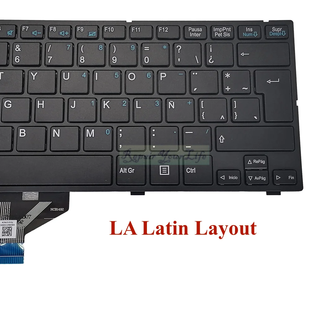Teclado Español Latino SF20GM6 para Medion E11201 E11202 MD61958 SF20PA6W SF20GM7 82-382PXB7102 82-382PXB7101 nuevo - imagen 4