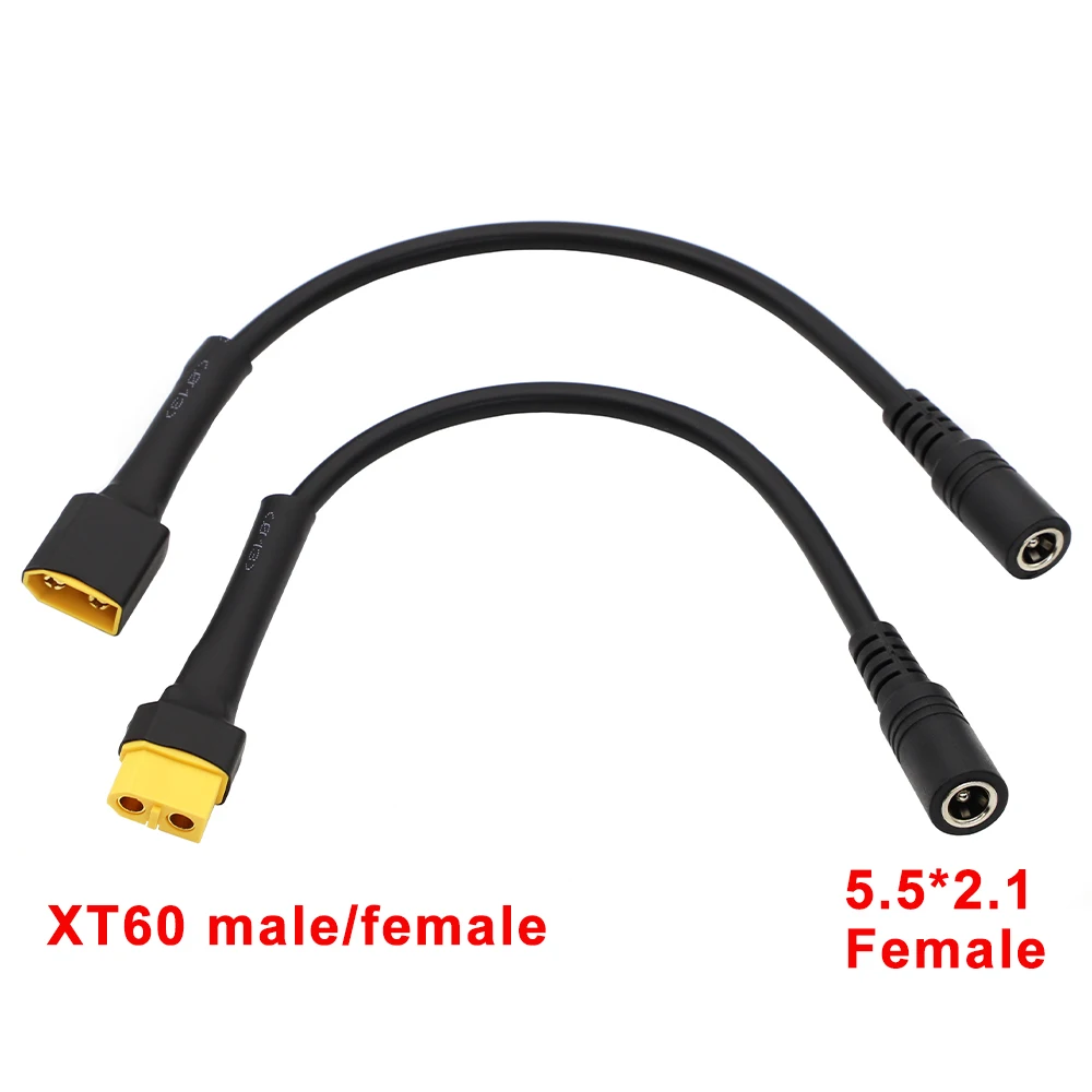 1 Uds. Conector macho/hembra Ultra suave XT60 XT30 T a Cable de alimentación DC5521 para reparaciones de campo multirotor Fly FPV aplicar nuevo - imagen 2