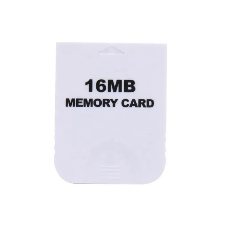 Tarjeta de memoria de 8M/16M/32M/64M/128M para GameCube para NGC para accesorios de juego Wii tarjetas de almacenamiento de memoria - imagen 2