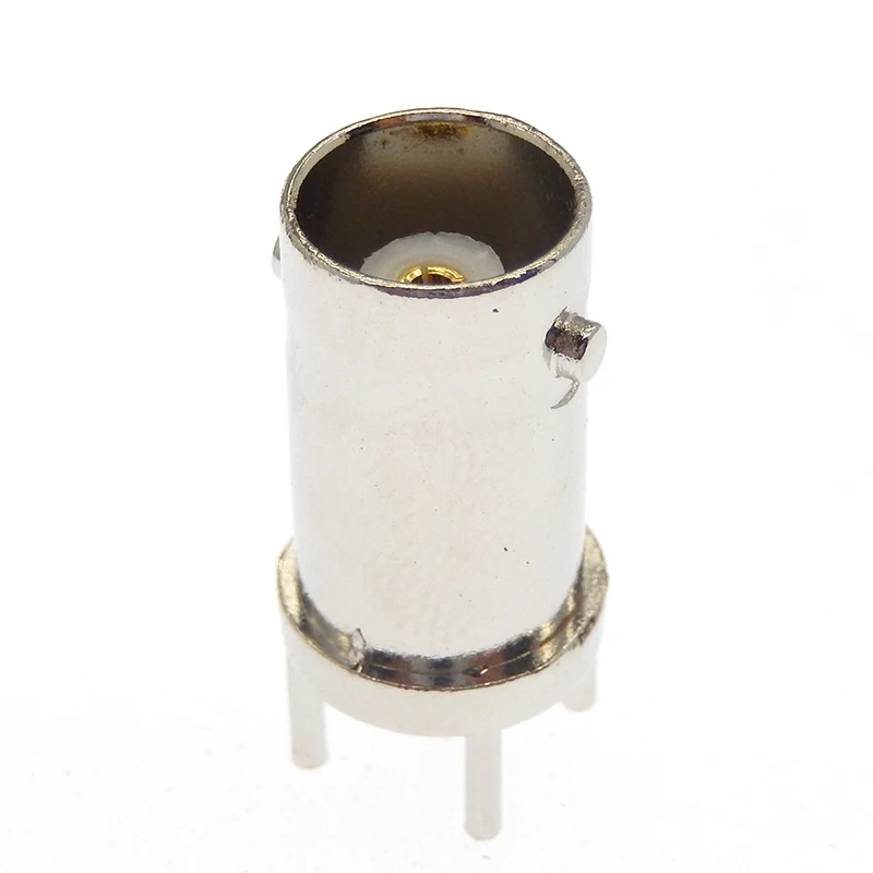 1 Uds BNC-KE cobre BNC/Q9 placa de soldadura PCB hembra conector de clavija recta placa de soldadura de cuatro patas asiento hembra BNC 50 ohm - imagen 5