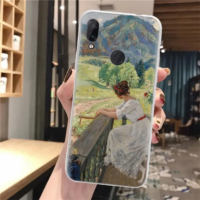 Funda de teléfono de silicona Claude Monet Garden Lotus Bridge para Xiaomi Redmi Note 10 9S 9 8T 8 Pro 7 5 9T Mi 12T 11T 10T 12 11 Lite 11i - imagen 4