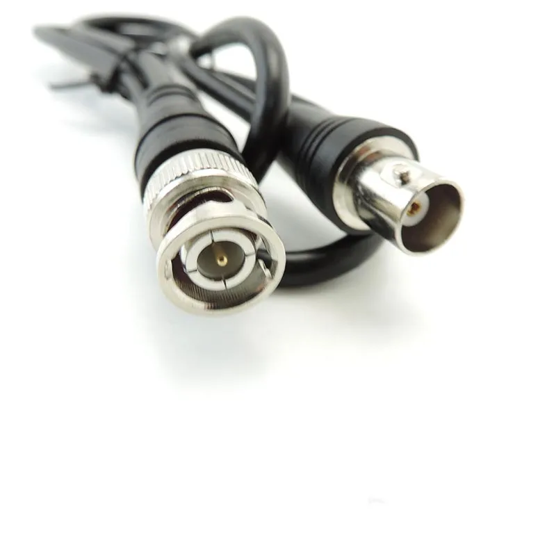 BNC macho a hembra enchufe CCTV extensión línea Coaxial Cable BNC accesorios de cámara de monitoreo de seguridad - imagen 4