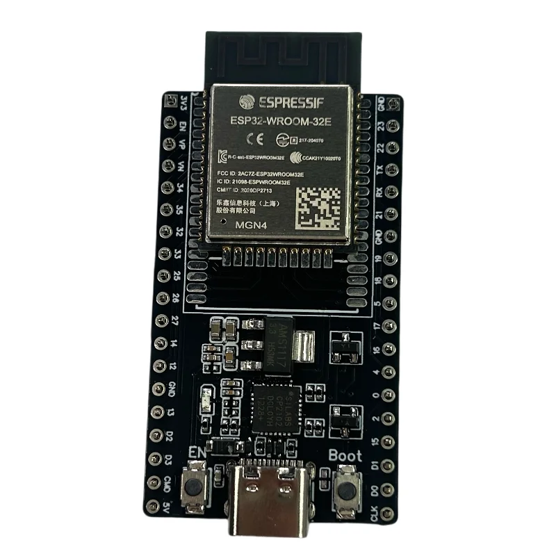 ESP32-WROOM-32E N4 N8 N16 Placa de desarrollo ESP32-DevKitC Controlador de interfaz USB tipo C usado CP2102 ESP32