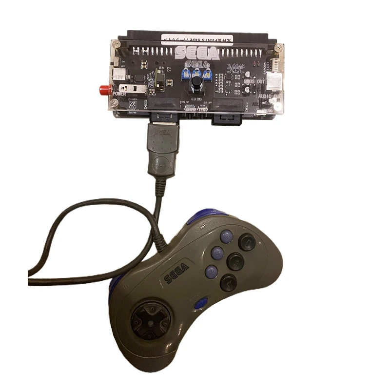 Supergun 3,0 Jamma Cbox conector placa base soporte voltaje ajustar canal conmutación salida AV - imagen 5