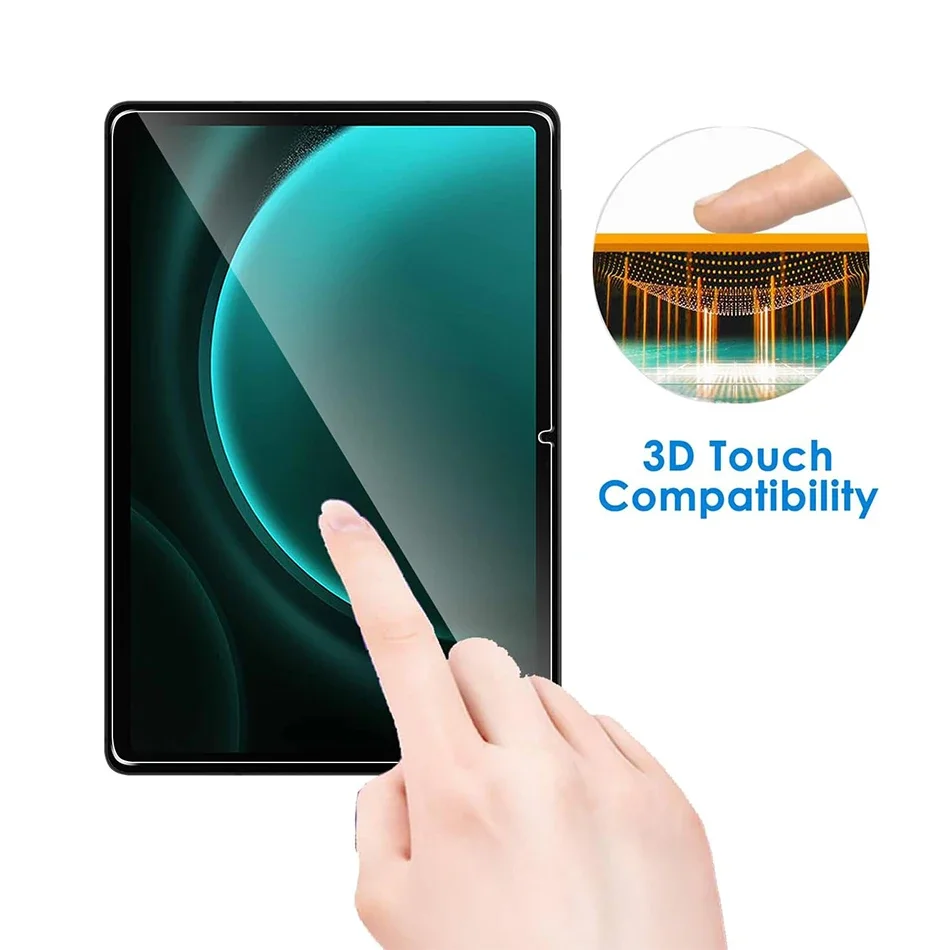 Para Samsung Galaxy Tab S9 FE Protector de pantalla de vidrio templado 10,9 pulgadas SM-X510 SM-X516B X510 X516B película protectora a prueba de tableta - imagen 4