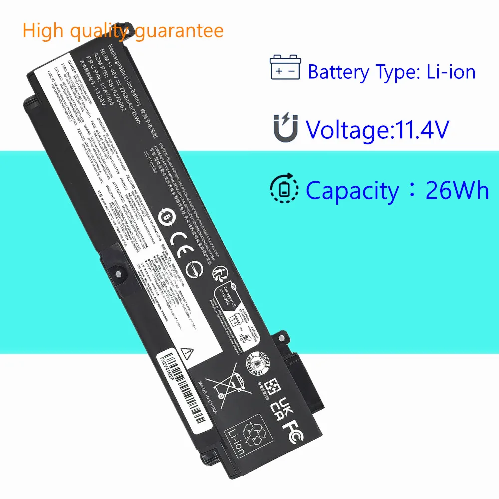 01AV405 00HW022 batería del ordenador portátil para Lenovo ThinkPad T460s T470s Series 00HW038 00HW025 01AV406 00HW024 01AV407 00HW023 - imagen 5