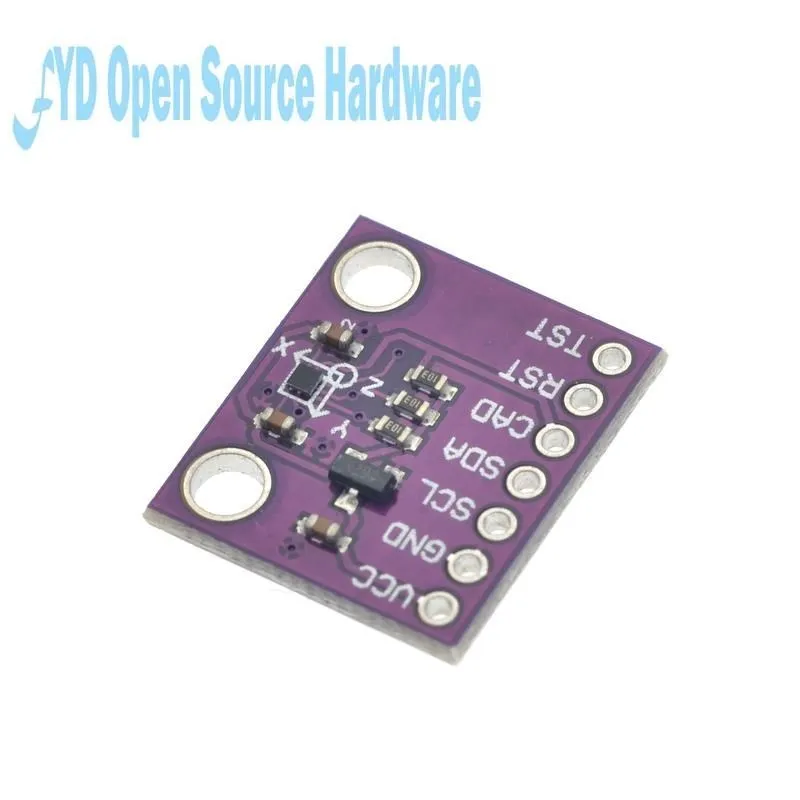 Módulo AK09911C Sensor de pasillo geomagnético Módulo de magnetómetro de brújula de 3 ejes - imagen 4