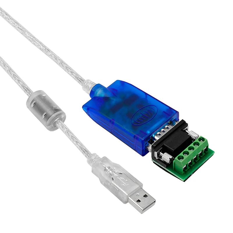 UOTEK-convertidor USB a RS-422, adaptador transparente con Chipset, anillo magnético, RS-485, 1,5 m, 3m, RS422, RS485, USB2.0, DB9 - imagen 5
