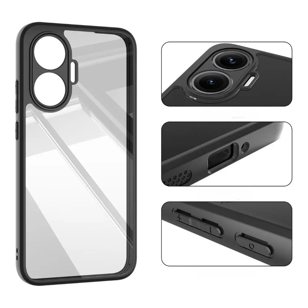 Funda a prueba de golpes para Xiaomi Redmi Turbo 4 Pro, funda trasera dura, carcasa para teléfono Redmi Turbo 4 - imagen 4