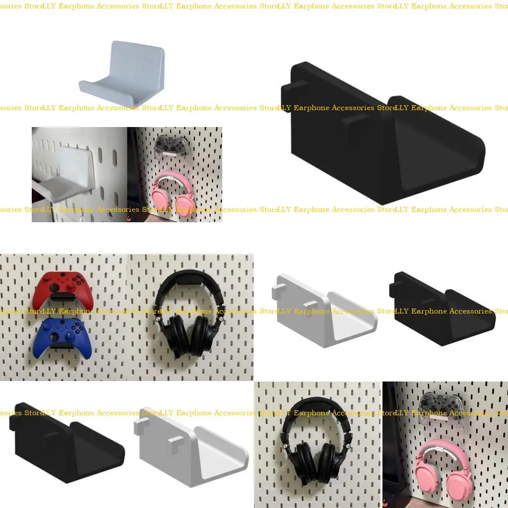 Soporte almacenamiento 462E para controlador juego Gaming Accessory Hole Board Soporte montaje