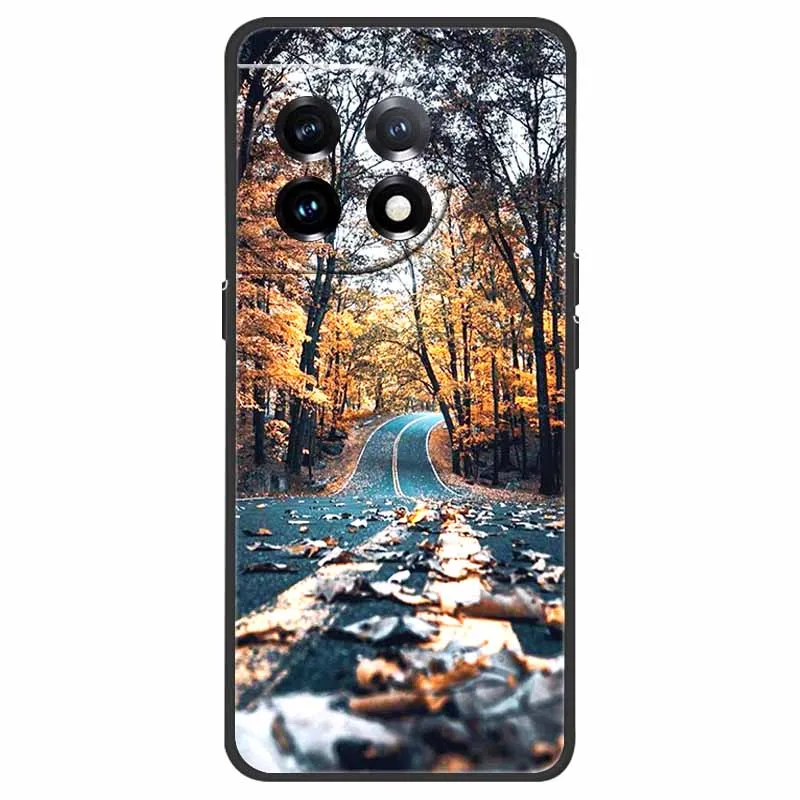 Para OnePlus 11 funda OnePlus11 5G a prueba de golpes de silicona suave TPU contraportada para OnePlus 11 One Plus 11 5G fundas de teléfono lindo gato Lobo - imagen 4