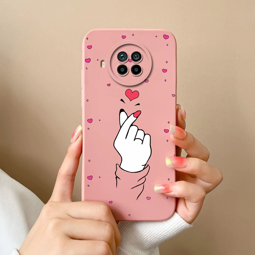 Para Xiaomi Mi 10i 10T Pro Lite 5G funda bonita de dinosaurio suave funda de teléfono de silicona líquida para XiaomiMi 10i 10T Pro Lite 5G Fundas - imagen 4