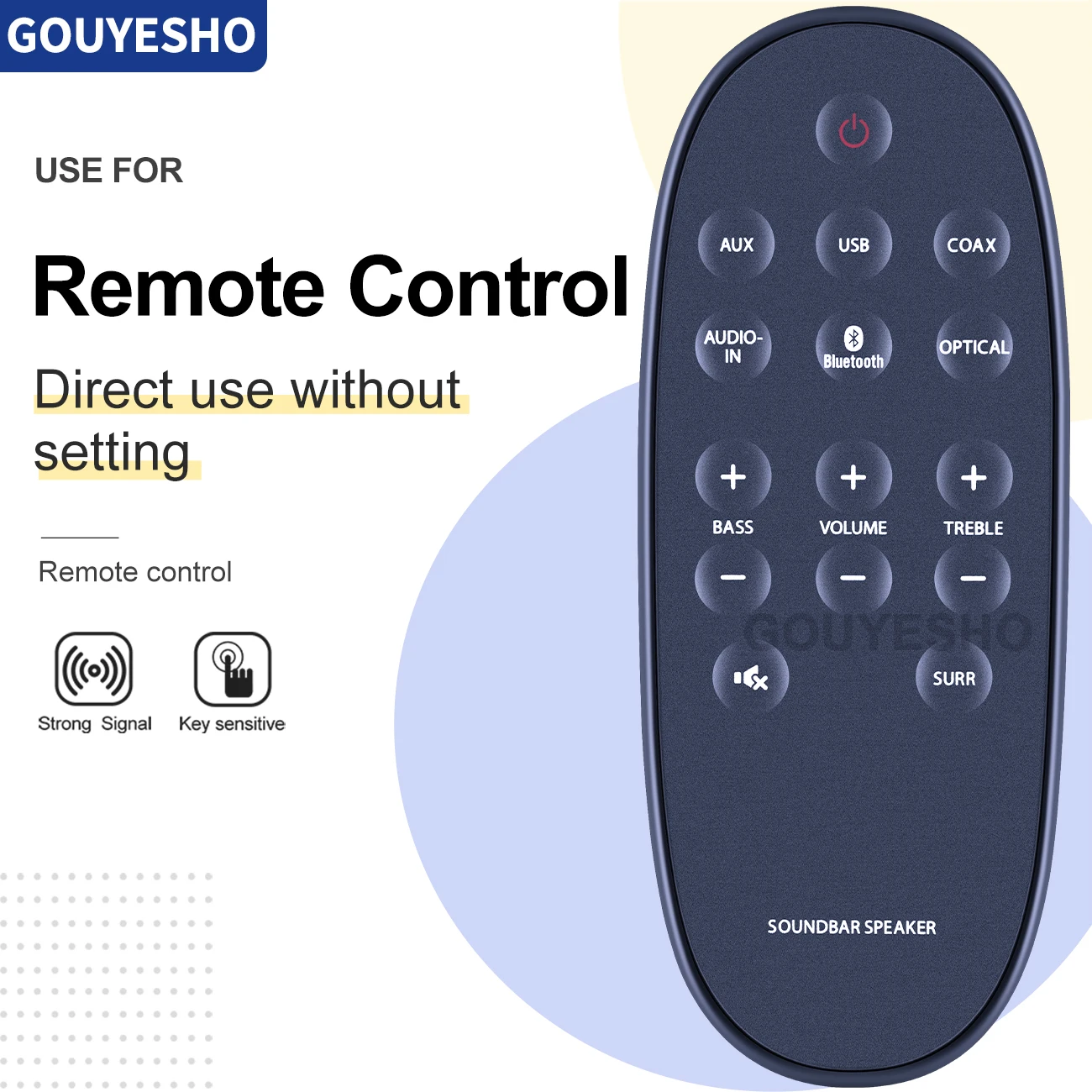 Para Philips HTL2110 HTL2160 HTL2160/F7 HTL2160S HTL2160S HTL2111A HTL2160W HTL2160M HTL2160T TV barra de sonido sistema de altavoces remoto - imagen 3