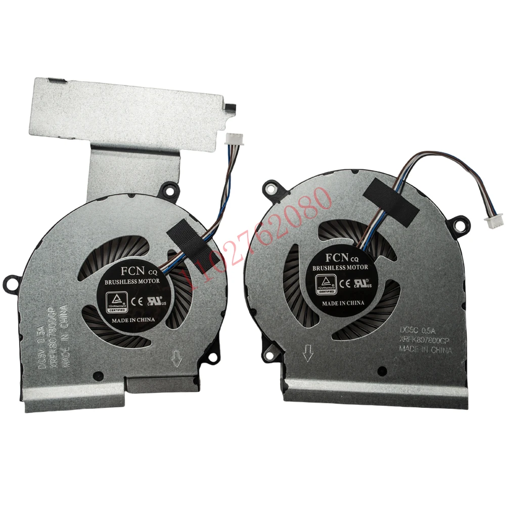 Ventilador de refrigeración CPU + GPU de repuesto para HP OMEN 15-DC 15-DC0013TX 15-DC0004TX 15-DC0005TX 15-dc0007TX 15-dc0009TX serie TPN-Q211