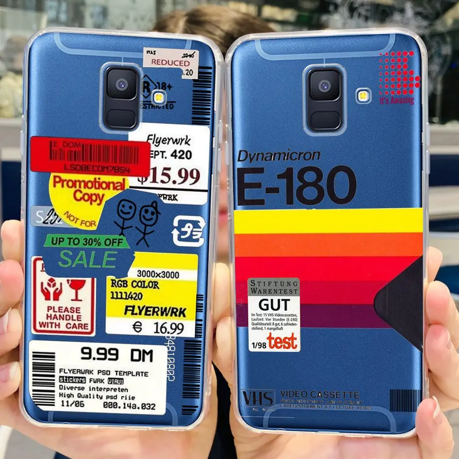 Funda trasera de silicona suave para Samsung Galaxy A6 Plus 2018, A605, A6 2018, A600 A 6, A6 + A6Plus, bolsa transparente - imagen 3