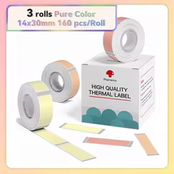 Phomemo Q30 D30 – Cinta Adhesiva Transparente para Etiquetas