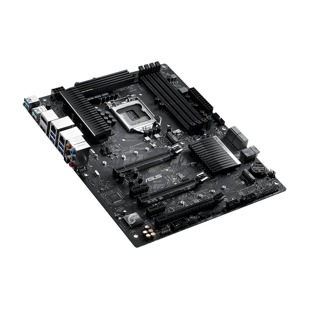 Placa base para estación de trabajo ASUS PRO WS C246-ACE LGA 1151 C246 DDR4 128GB compatible con Core i3-8100 9100 8400 9400F 9700K E-2134 2288 - imagen 4
