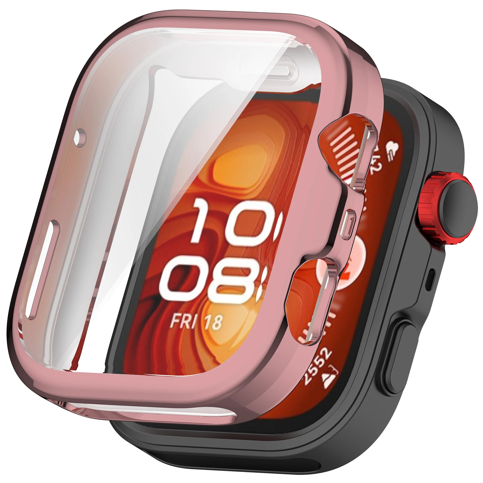 Funda protectora de TPU para Huawei Watch Fit 4/Fit4 Pro Protector de pantalla completa cubierta de parachoques - imagen 3