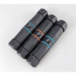 Conector RJ45 Cat 6A IP68 Impermeable para Cable Ethernet