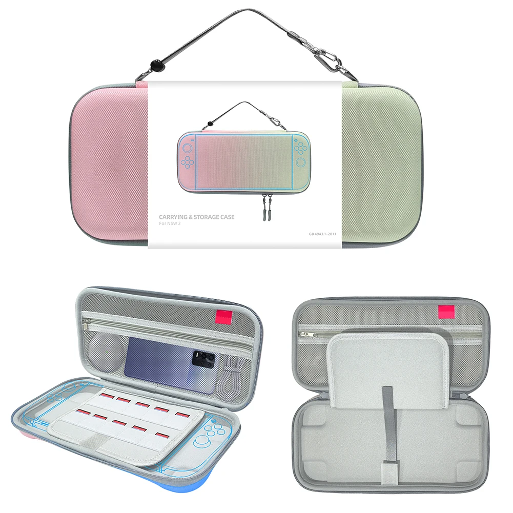 Pink and green gradi