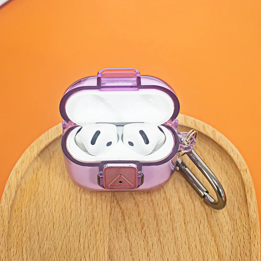 Para Apple Airpods 4 funda para auriculares funda de lujo a prueba de golpes funda para auriculares con llavero para Airpods Pro 2 funda accesorios - imagen 5