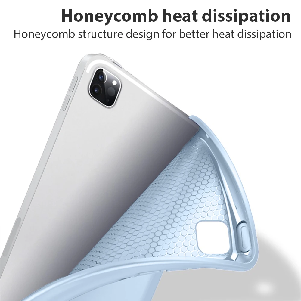 Para Ipad 10.9 generación A16 Pro 11 12,9 13 pulgadas 2025 M3 4 funda Air 5 4 para iPad 7th 8th 9th 10,2 Mini 6 7 funda inteligente con tapa - imagen 5