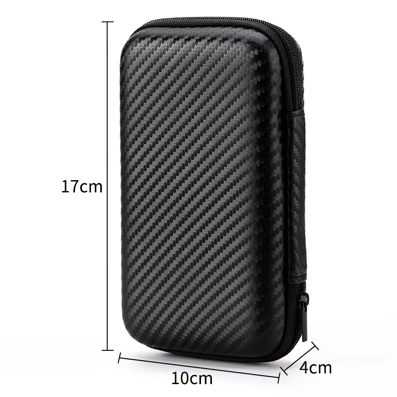 UTHAI Bolsa portátil para auriculares EVA, caja de almacenamiento para disco duro de 2,5 pulgadas, estuche de almacenamiento de viaje duradero para electrónica - imagen 5