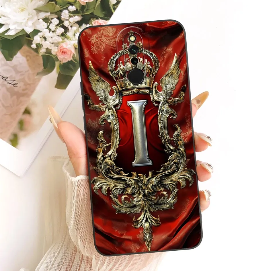 Para Xiaomi Redmi 8 funda de lujo con letras iniciales suave TPU mate funda de silicona para Redmi 8 8A Dual 8A Pro funda protectora - imagen 5