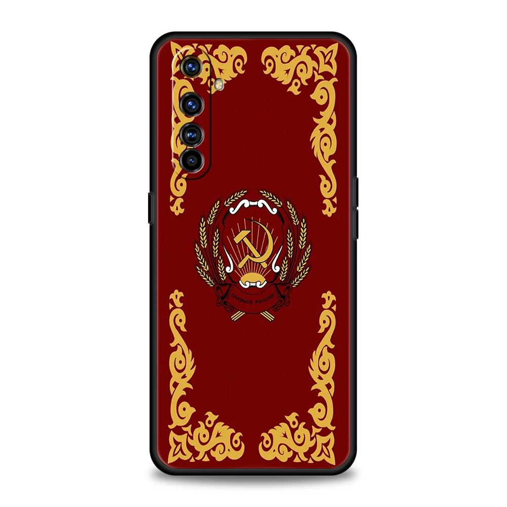 Funda de teléfono con bandera CCCP para Realme 13 12 11 10 9 8 5G 7 C25 C35 GT5 GT3 GT2 Pro Plus para Realme GT Neo 2 3 3T 5 - imagen 2