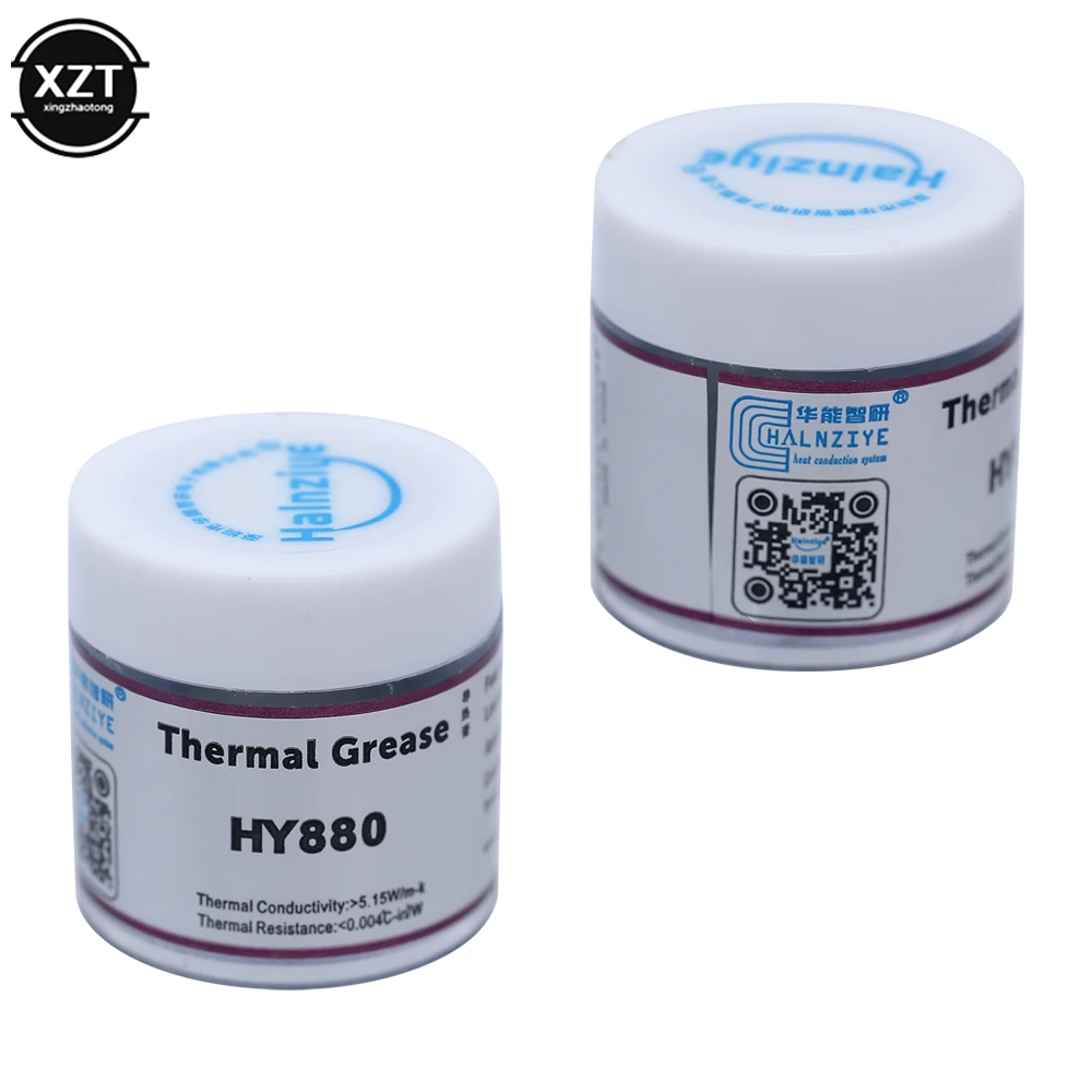 Hy880 procesador GPU de 10g para CPU, Enfriador de refrigeración, radiador, grasa térmica compuesta de sílice, utilizado para ordenador portátil - imagen 5